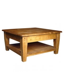 Table de salon double plateaux