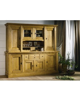 Bahut vaisselier 4 portes