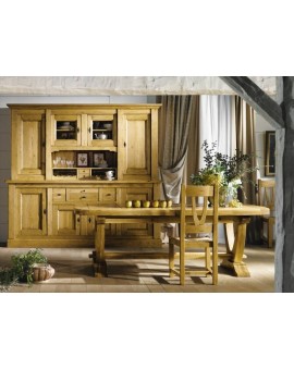 Bahut vaisselier 4 portes