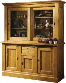 Bahut vaisselier 3 portes