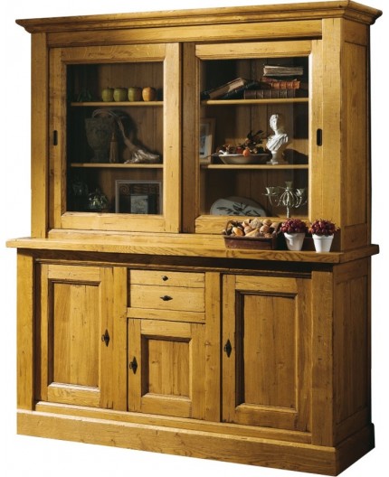 Bahut vaisselier 3 portes