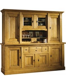 Bahut vaisselier 4 portes