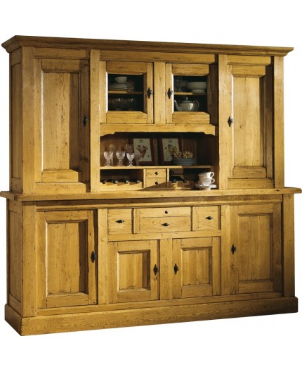 Bahut vaisselier 4 portes