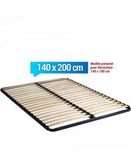 Cadre à lattes 2 places