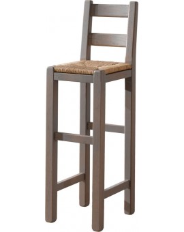 Tabouret de bar à dossier