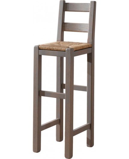 Tabouret de bar à dossier