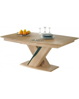 Table tonneau plateau bois