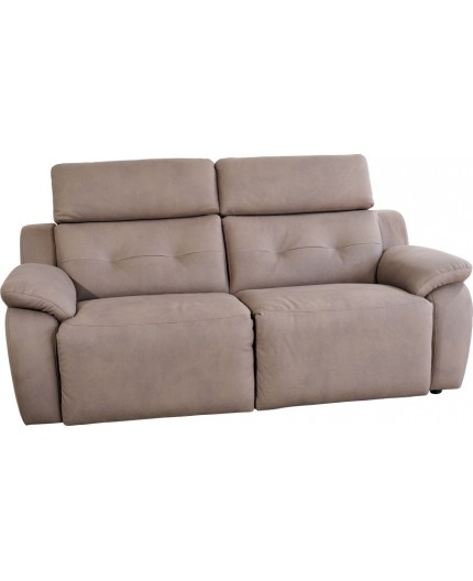 Canapé 3 places noisette