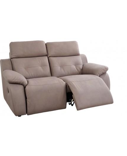 Canapé 2 places noisette relax