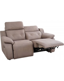 Canapé 2 places noisette relax