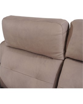 Canapé 2 places noisette relax