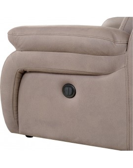 Canapé 2 places noisette relax