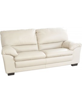 Canapé 3 places cuir mastic