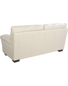 Canapé 3 places cuir mastic