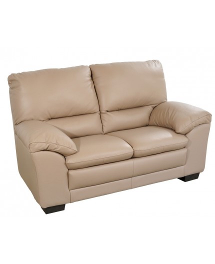 Canapé 2 places noisette