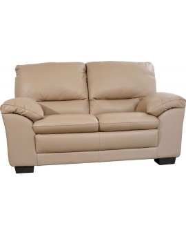 Canapé 2 places noisette