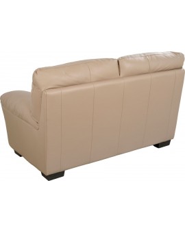 Canapé 2 places noisette