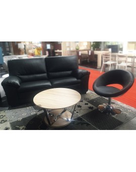 Canapé cuir 3 places