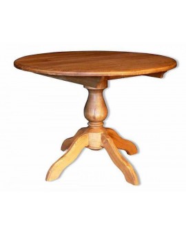 Table ronde pied central Ø 110 cm