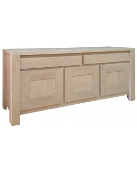 Grand Bahut 3 portes 2 tiroirs