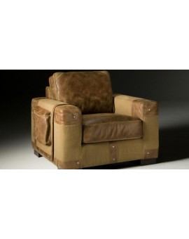 Fauteuil cuir