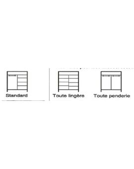 Armoire 2 portes coulissantes