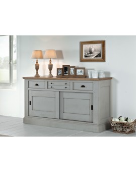 meuble de rangement 2 portes coulissantes