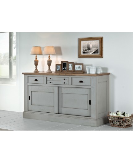 meuble de rangement 2 portes coulissantes