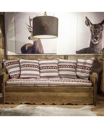 Banquette avec couchage