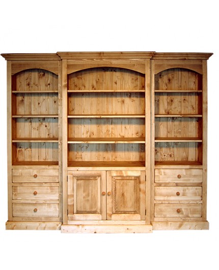 bibliothèque en pin